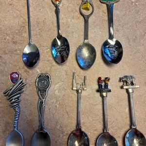 Collectible Souvenir Spoons Set